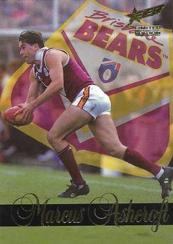 1995 Select AFL Sensation #18 Marcus Ashcroft Front